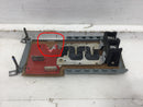 Challenger 8 Space 150 Amp Feed Thru Load Center Guts Only 6" X 13.5" - Flaw