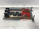 Challenger 8 Space 150 Amp Feed Thru Load Center Guts Only 6" X 13.5" - Flaw