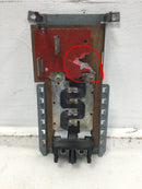 Challenger 8 Space 150 Amp Feed Thru Load Center Guts Only 6" X 13.5" - Flaw