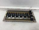 Eaton CH24CR 150 Amp 24 Space 120/240 VAC Load Center Guts Only 6" x 12.5"