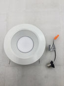 Lithonia Lighting 240W33 Recessed Downlight White Baffle 65BEMW
