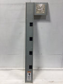 Siemens WMM4U 125A 4 Socket 120/240V Enclosure Cover 50 3/8" x 13 1/4" - Flawed