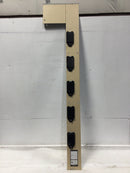 Siemens WMM5U 125 Amp 5 Socket 120/240V Enclosure Cover 59 3/8" x 13 1/4"
