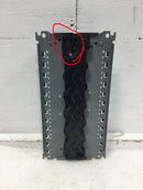 FPE L120-40 200 Amp 20 Circuit 120/240 VAC MLO Panel Guts Only 7" X 14" - Flaw
