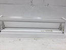H.E. Williams 118V Fluorescent Light Fixture Only 24 3/4" x 8"