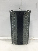 FPE L120-40 200 Amp 24 Circuit 120/240 VAC MLO Panel Guts Only 7" X 14" - Flaw
