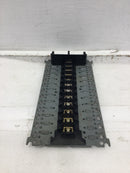 FPE L120-40 200 Amp 24 Circuit 120/240 VAC MLO Panel Guts Only 7" X 14" - Flaw