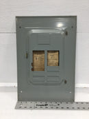 General Electric TLM1212S/F 125A 24 Space 120/240V Cover/Door 17" x 11 5/8"