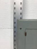 General Electric TLM1212S/F 125A 24 Space 120/240V Cover/Door 17" x 11 5/8"