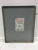 Federal Pacific RH10200 200 Amp 120/240V Cover Only w/Top Lip 16 3/4" x 13 3/4"