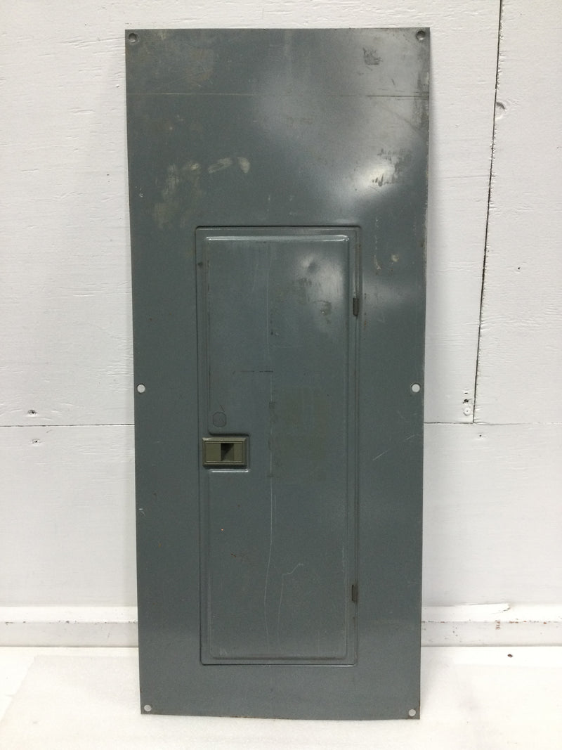 Square D QOC40U 200A 40 Space 120/240V Panel Door Only w/Main 33 7/8" x 14 1/4"