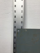 Square D QOC40U 200A 40 Space 120/240V Panel Door Only w/Main 33 7/8" x 14 1/4"