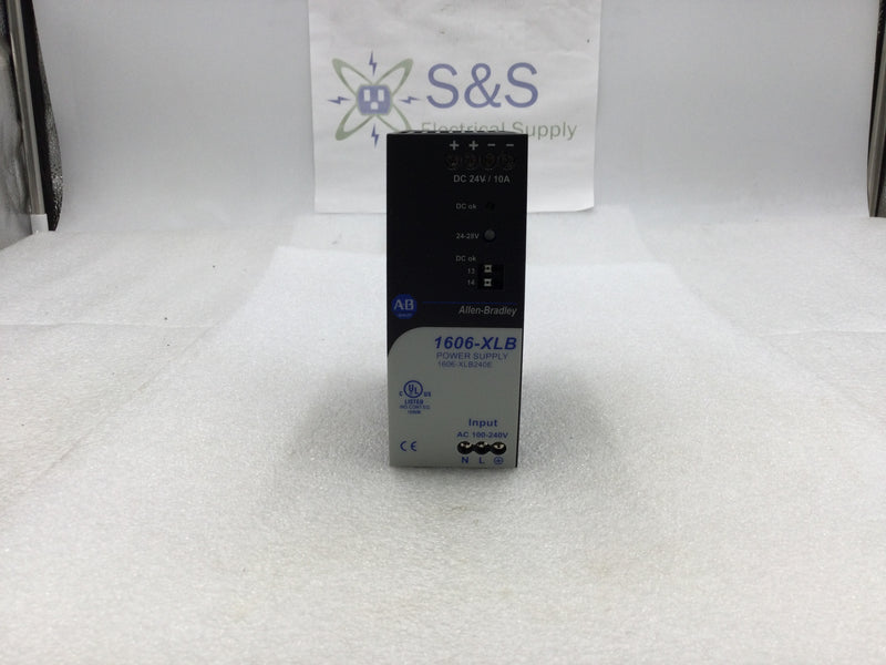 Allen-Bradley 1606-XLB240E Series A Power Supply 24 VDC 10 Amp 240 Watts