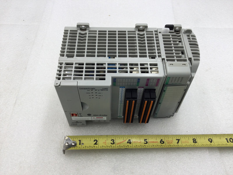 Allen-Bradley 1769-L24ER-QBFC1B CompactLogix 750KB DI/O AI/O Controller with Right End Cap/Terminator