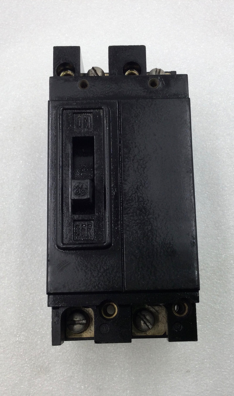 GE/General Electric TE22100 100 Amp 2 Pole 240V Circuit Breaker -Flawed