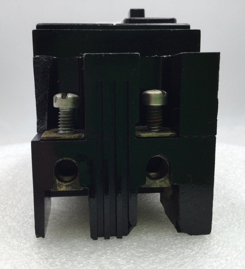 GE/General Electric TE22100 100 Amp 2 Pole 240V Circuit Breaker -Flawed