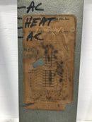 Walker EQ22-512 125 Amp 16 Space 120/240V Dead Front Cover 16-3/4" x 10-3/4"