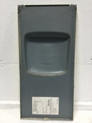Square D D324NRB 200 Amp 120/240V Rainproof Cover/Panel 27 3/4" x 13 1/2"