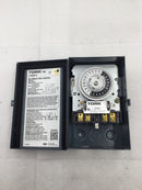 Tork 1103B-O 40 Amp 1 Phase 120/277V 24 Hour Time Switch 9 1/4" x 5 1/2"