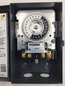 Tork 1103B-O 40 Amp 1 Phase 120/277V 24 Hour Time Switch 9 1/4" x 5 1/2"