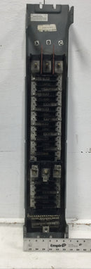 Square D QO Series 225A 3 Phase 44 Space Feed Thru Load Center Guts Only 6"X36"