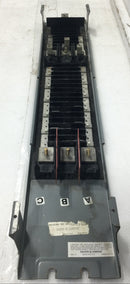 Square D QO Series 225A 3 Phase 44 Space Feed Thru Load Center Guts Only 6"X36"