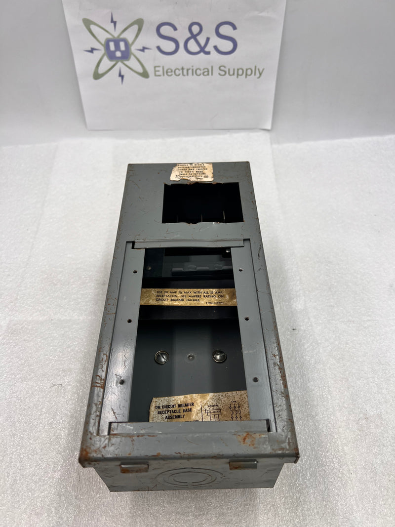 GE/General Electric DFPTQLR4 Bus Plug, 50A, 240VAC, 3 Phase 4 Wire, Plant T, Plug In Device, Type DH For DH Series Bus Ways