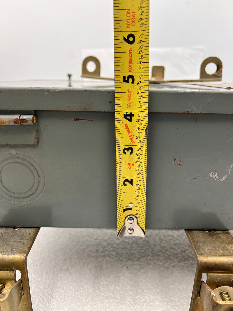 Westinghouse 373D128G03 BP-FB 100 Amp 600V Busway Circuit Breaker Enclosure