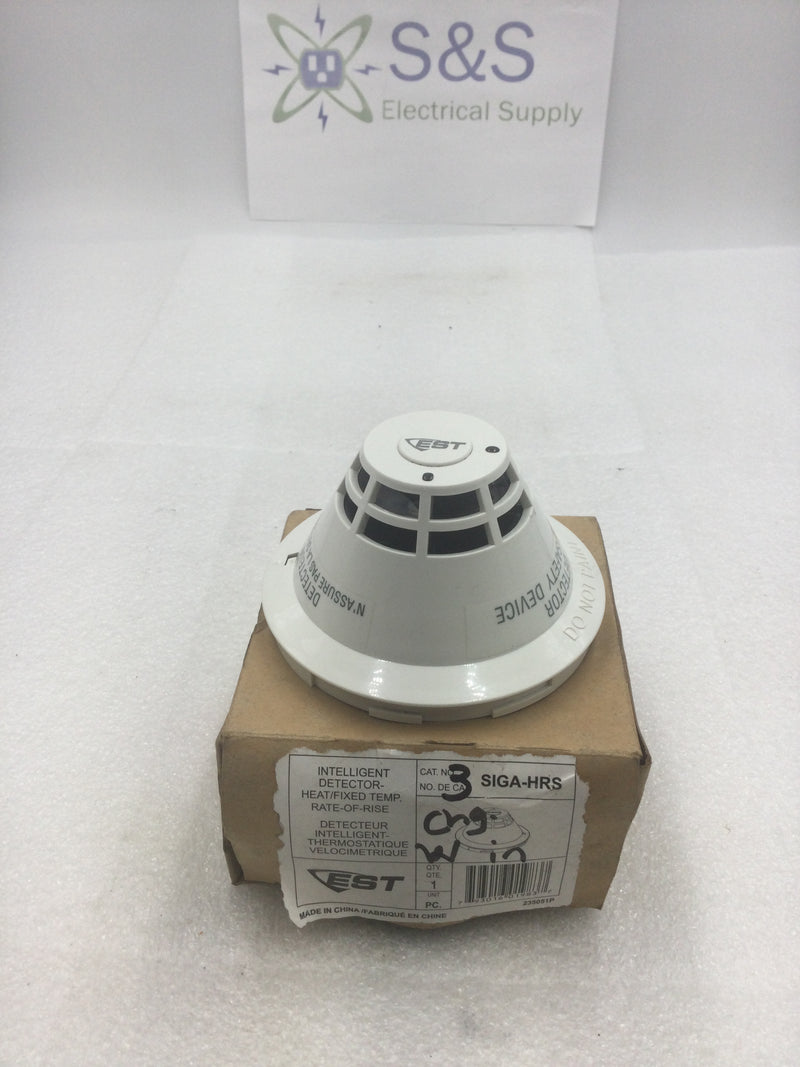 Edwards Systems Technology SIGA-HRS Intelligent 135 Degree Fixed Temperature  Rate-Of-Rise Heat Detector