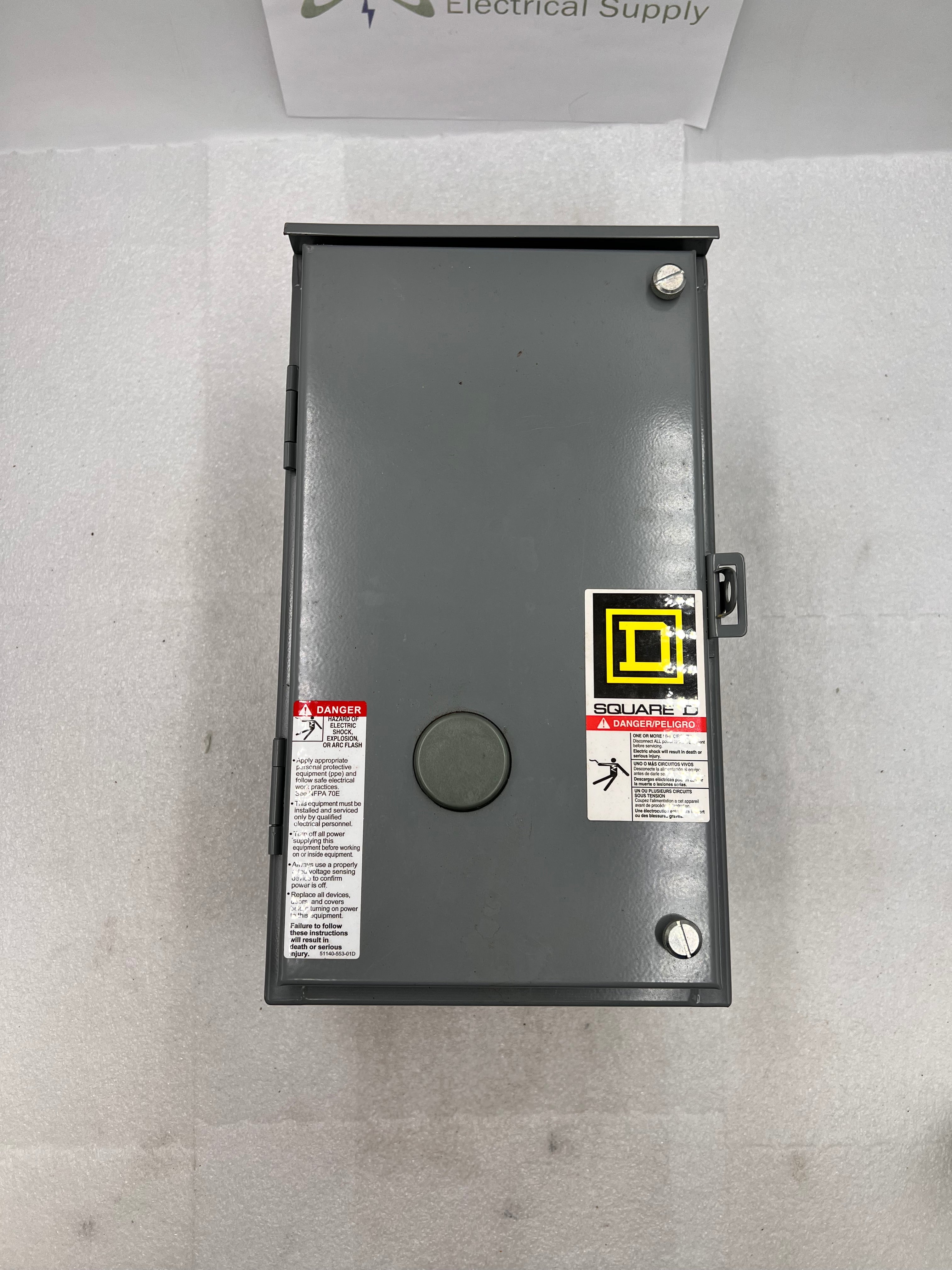 Square D 30 Amp Class 8903 Type S Lighting Contactor 8903LXA20V02 and