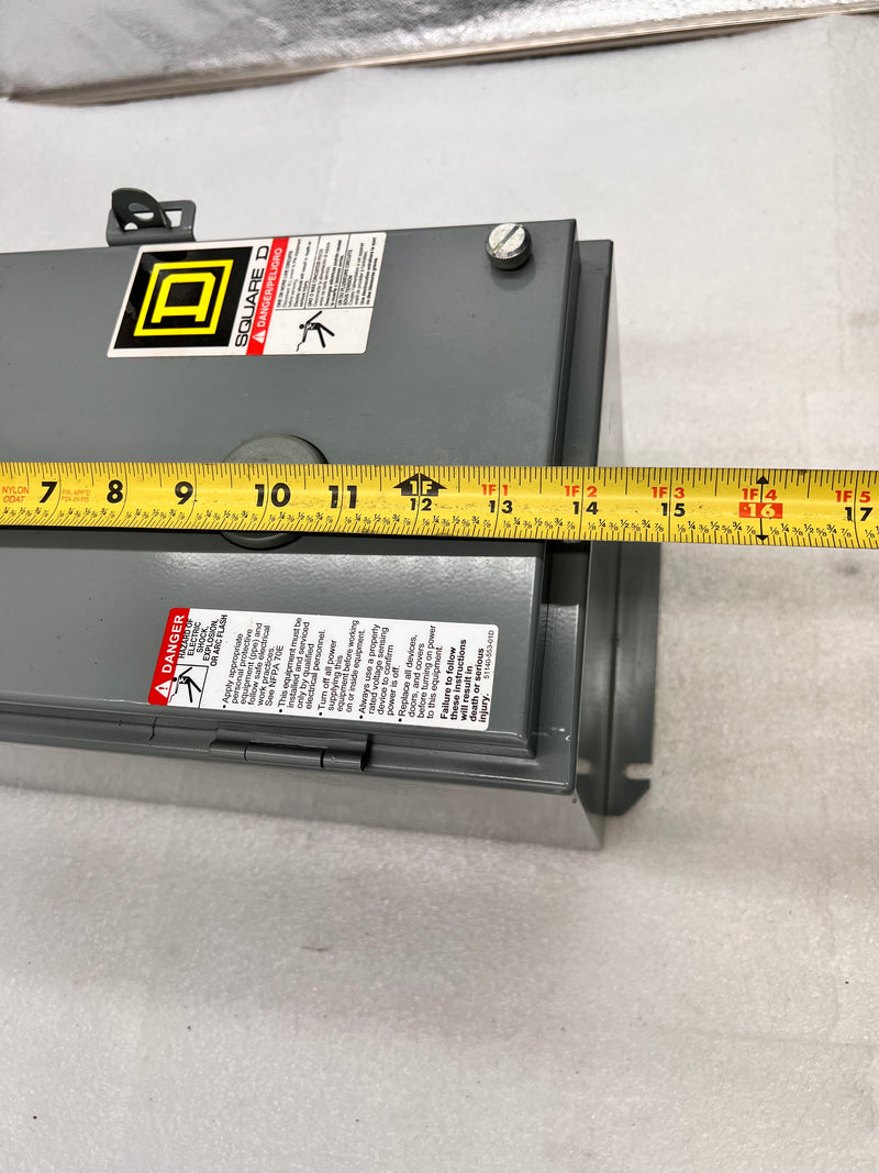 Square D 8903LXA20V02 30 Amp Class 8903 Type S Lighting Contactor w/Enclosure LR60905