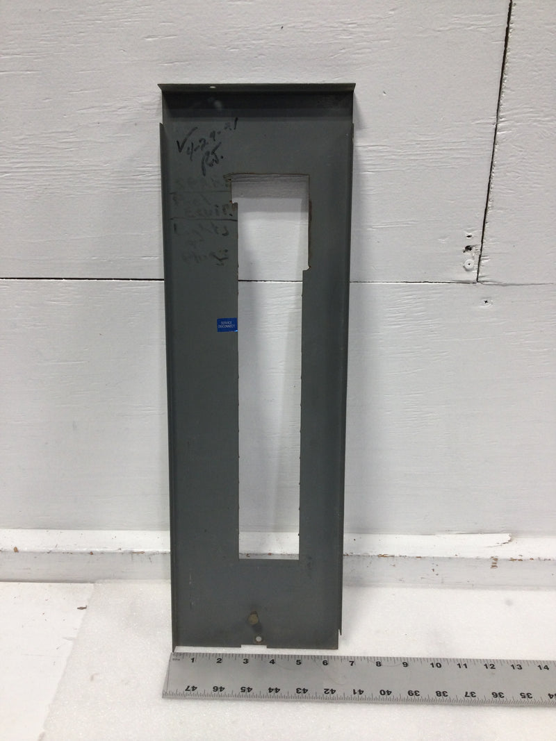 14 Space 120/240V Dead Front Only 20 1/2" x 6 1/2" - Cosmetic Flaw