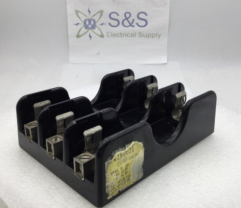 Bussmann LR21455 60 Amp 3 Pole 600V Fuse Holder