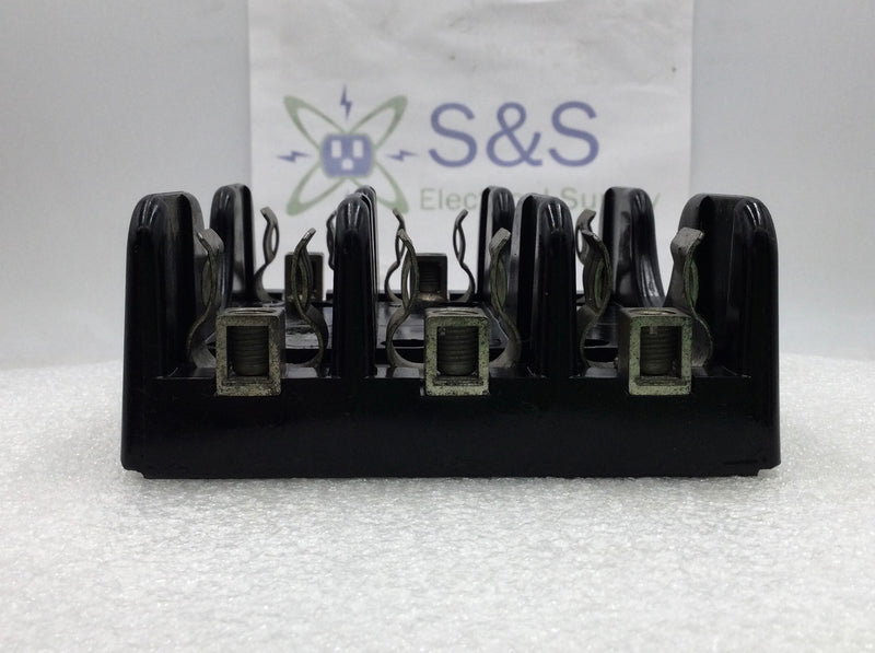 Bussmann LR21455 60 Amp 3 Pole 600V Fuse Holder