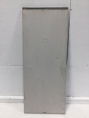 Square D QON3040MW200 200 Amp 30 Space 120/240V Panel Cover 30 1/2" x 12 3/8"