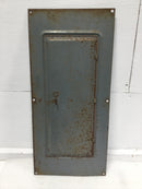 Square D QOC-30 30 Space 120/240V Panel Door Only 26 1/8" x 12 1/4"