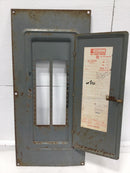 Square D QOC-30 30 Space 120/240V Panel Door Only 26 1/8" x 12 1/4"