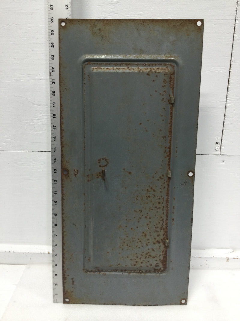 Square D QOC-30 30 Space 120/240V Panel Door Only 26 1/8" x 12 1/4"