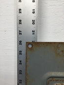 Square D QOC-30 30 Space 120/240V Panel Door Only 26 1/8" x 12 1/4"