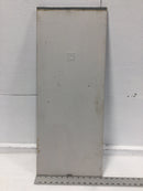 Square D QON3040MW200 200 Amp 30 Space 120/240V Panel Cover 30 1/2" x 12 3/8"