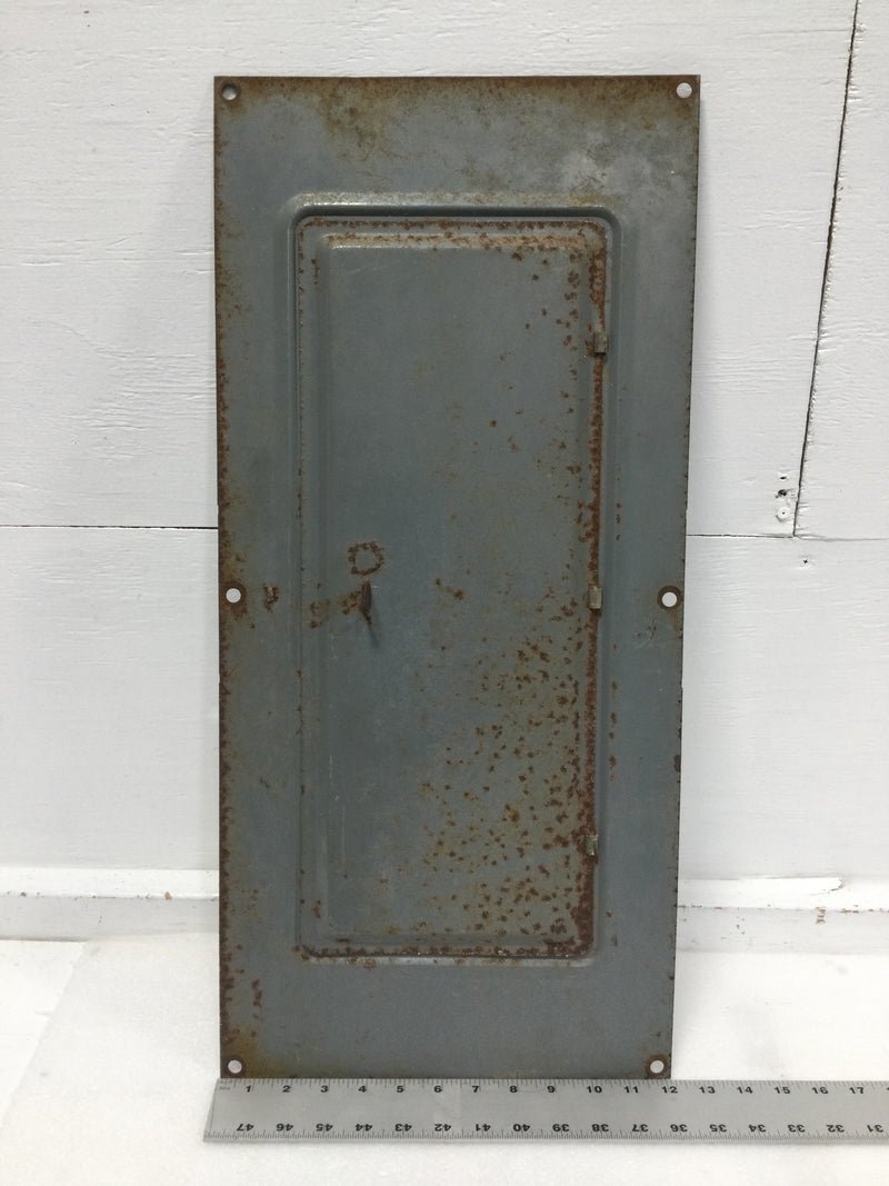 Square D QOC-30 30 Space 120/240V Panel Door Only 26 1/8" x 12 1/4"