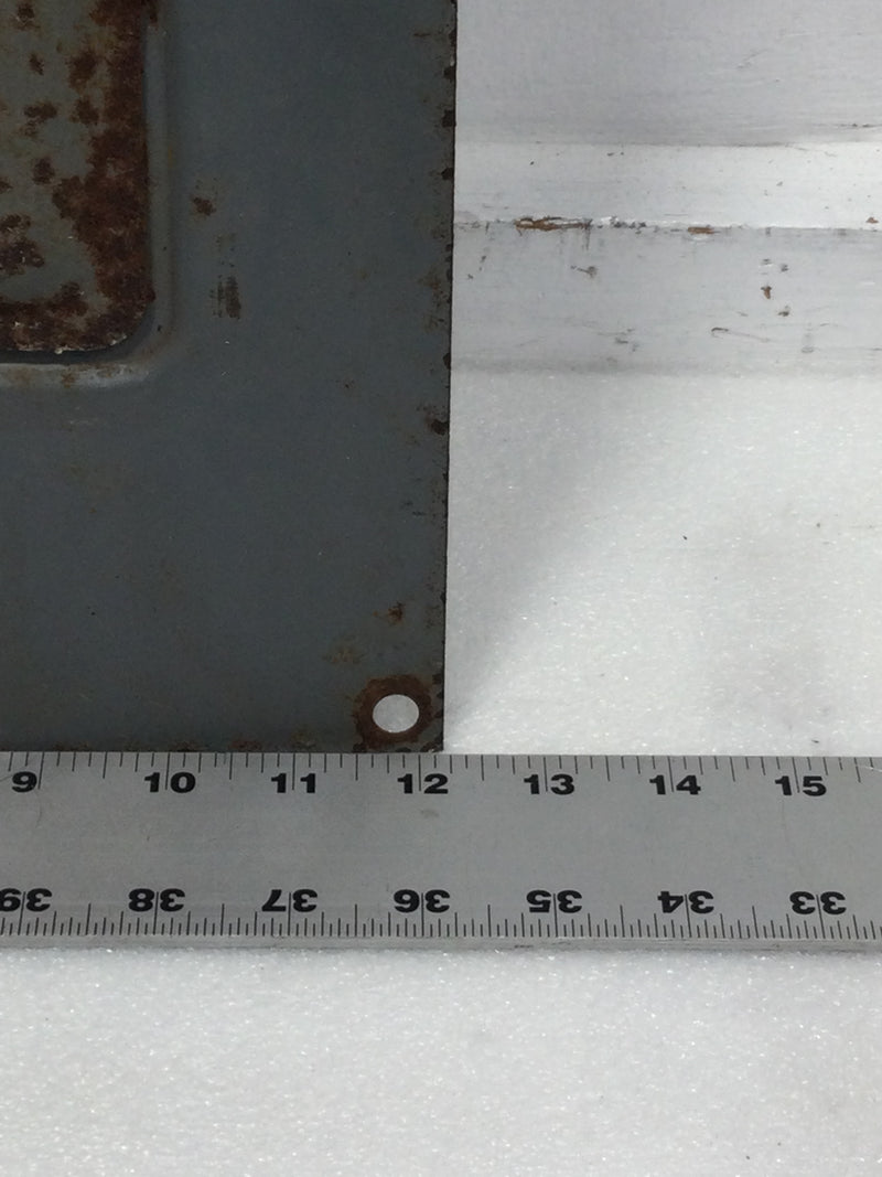 Square D QOC-30 30 Space 120/240V Panel Door Only 26 1/8" x 12 1/4"