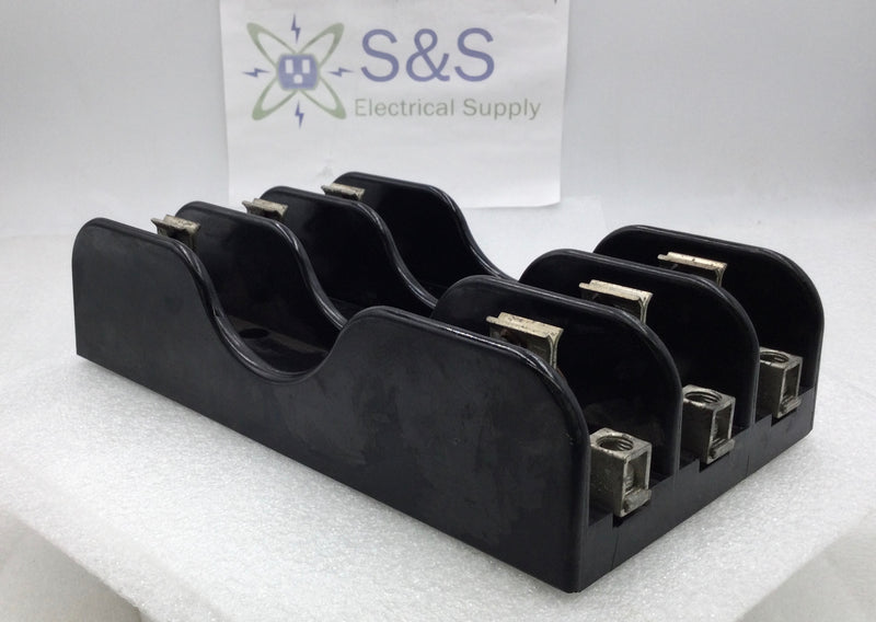 Marathon 4100841 100 Amp 3 Pole 600V Fuse Holder -Flawed