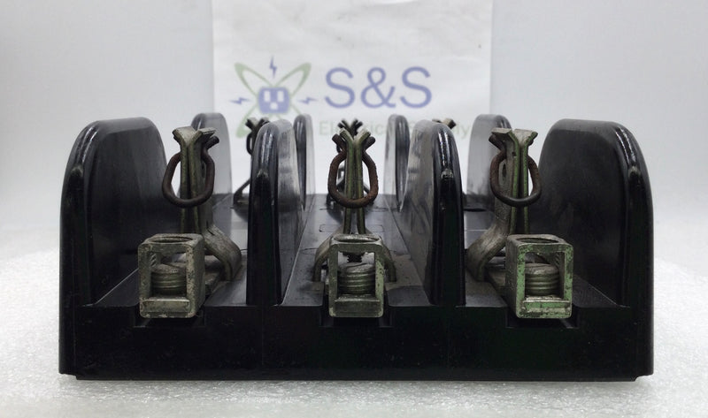 Marathon 4100841 100 Amp 3 Pole 600V Fuse Holder -Flawed