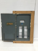 General Electric TM18S 18 Space 120/240V Load Center Door Only 22 1/8" x 14 1/4"