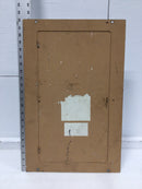 General Electric TM18S 18 Space 120/240V Load Center Door Only 22 1/8" x 14 1/4"
