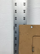 General Electric TM18S 18 Space 120/240V Load Center Door Only 22 1/8" x 14 1/4"