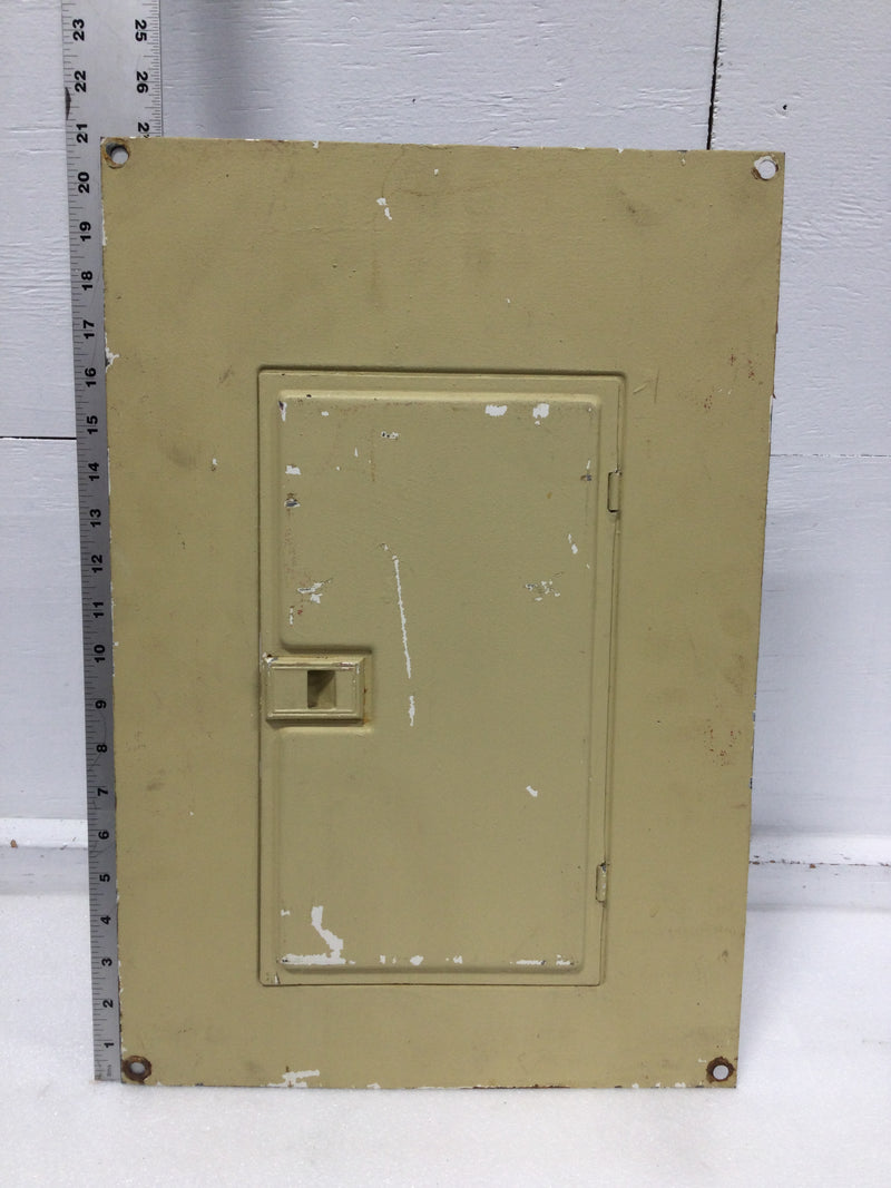 Square D QOC24U 125 Amp 24 Space 120/240V Panel/Door Only w/Main 21