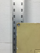 Square D QOC24U 125 Amp 24 Space 120/240V Panel/Door Only w/Main 21" x 14 1/4"