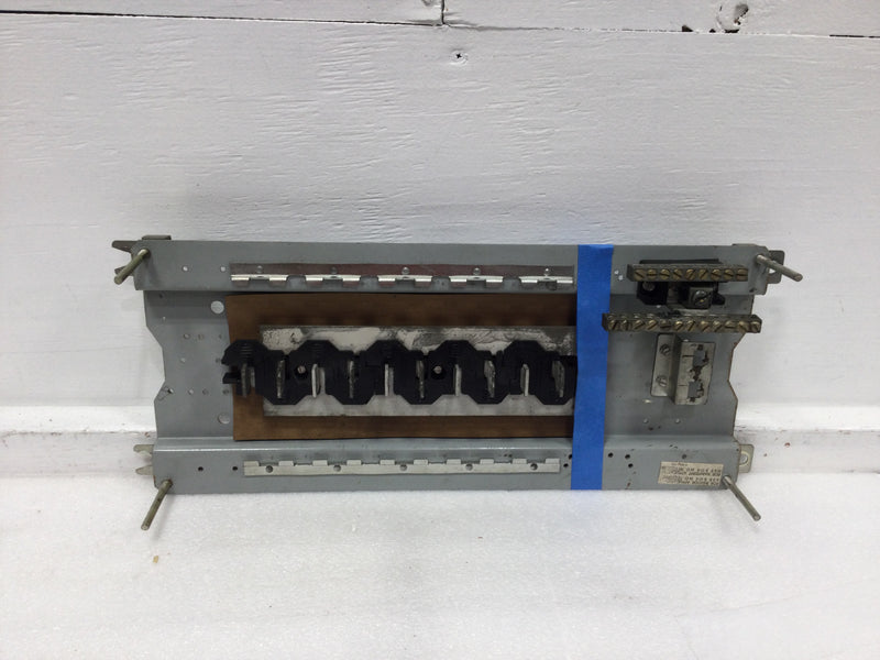 ITE FEQ20MB 150 Amp 20 Space 120/240V Load Center Guts Only 8" X 18"